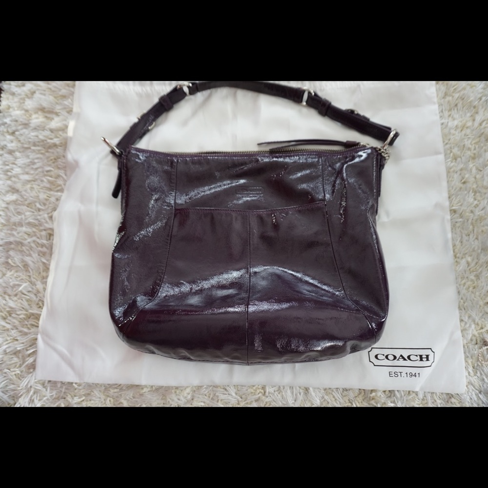 Coach Patent Leather Bag